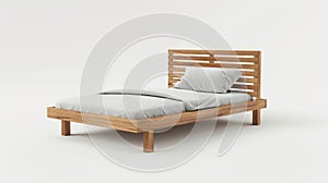 Wooden double Bed