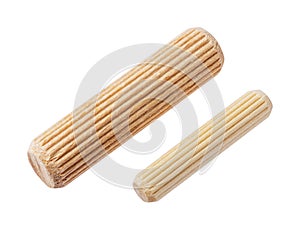 Wooden dowel pins