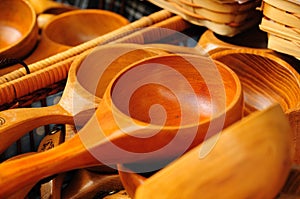 Wooden Drinking Spoons - Korea