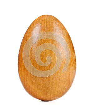 Wooden egg patch photo