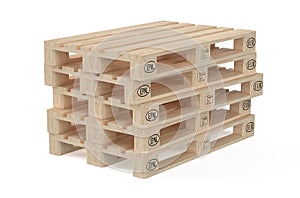 Wooden eur pallets