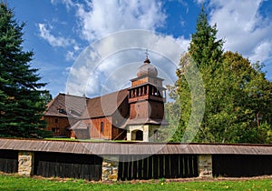 Wooden evangelical articular church of the Svaty Kriz(Holy Cross), is one of the largest wooden churches in Europe.