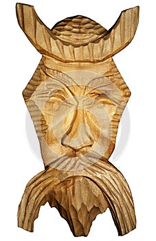 Wooden face