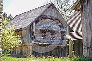 Wooden farmhouse in Bavaria