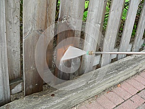 Wooden Fence Power Wash