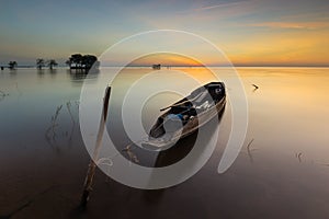 Wooden Fishing Boat