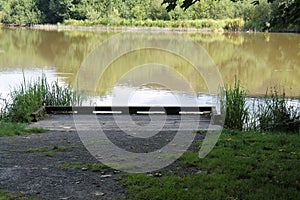 Wooden Fishing Stage.