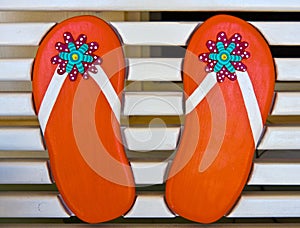 Wooden Flip Flops