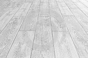 Wooden floor on the balcony outside the house pattern and background seamless