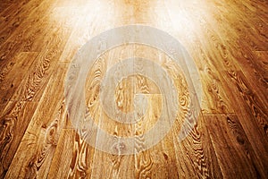 Wooden floor covering