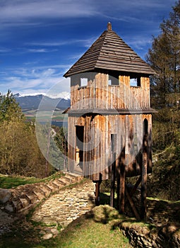 Wooden fortification