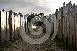 Wooden fortifications