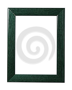 Wooden Frame isolated on white