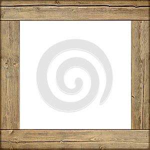 Wooden frame photo
