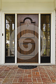 Wooden Front Door photo