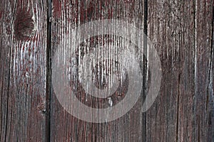 Wooden garage door detail