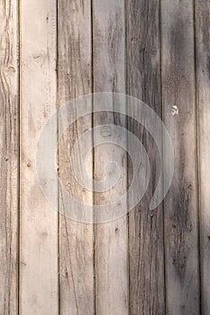 Wooden garage door detail