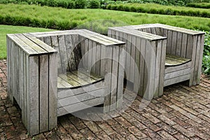 Wooden Garden Seat - England-UK