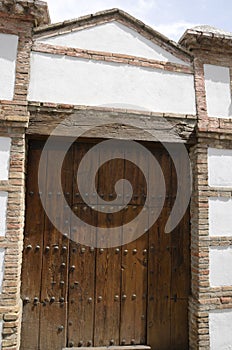 Wooden gate in Albaicin