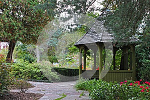 Wooden gazebo