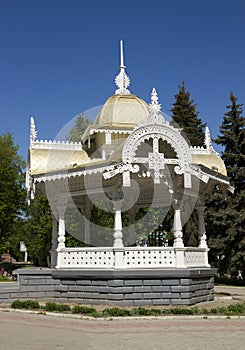 Wooden gazebo