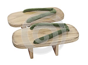 Wooden Geta Shoes