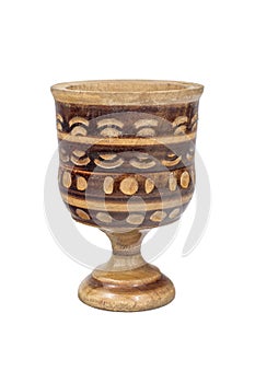 Wooden goblet