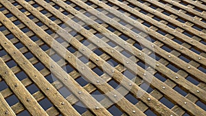 Wooden grates