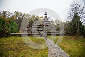 Wooden Greek Catholic Church of the Protection of the Blessed Virgin Mary from MikulÃ¡Å¡ovÃ¡ BardejovskÃ© KÃºpele