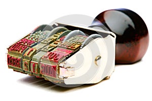 Wooden Handle Of Rubber Stamp