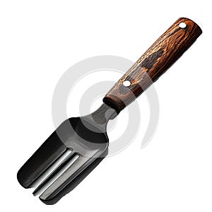 Wooden Handle Spatula Versatile Cooking Tool for Home and Professional Kitchens, Generative Ai