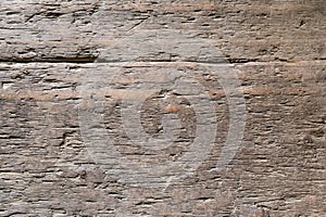 Wooden heavily abraded floor of the old house, top view