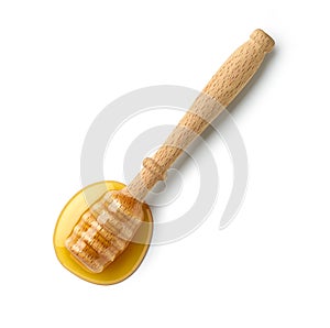 Wooden honey spoon