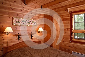 Wooden house 7-A at Tahko-Tours Oy village near Tahkovuori Tahko resort. Finland