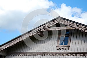 Wooden house detail