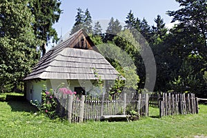 The wooden house from Oravian region