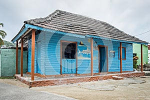 Wooden house in Sapzurro - building in Sapzurro, Colombia photo