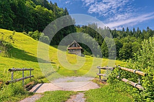 Swiss village Lungern, Switzerland