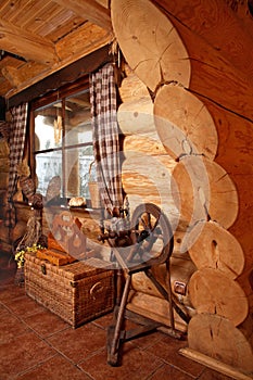 Wooden house at Vidzeme region. Latvia