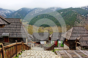 Wooden houses