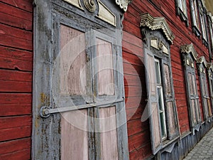 Wooden houses of Irkutsk