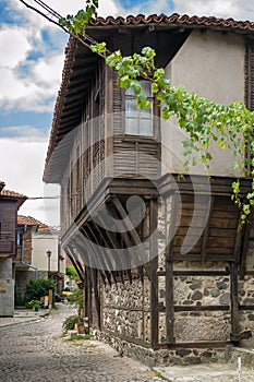 Wooden houses, Sozopol, Bulgaria