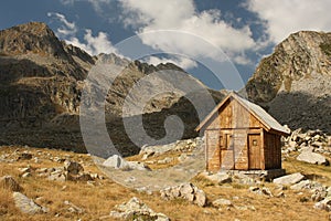 Wooden hut in Val d'Aran