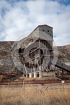 Old Atlas Coal Mine in Alberta