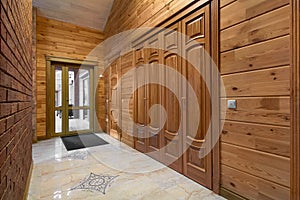 Wooden interior doors of high quality, interior design