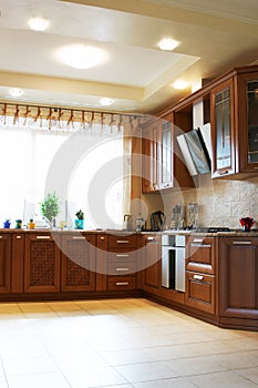 Wooden kitchen furniture