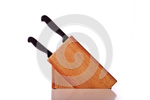 Wooden Knife Block