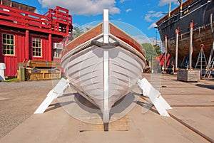 Wooden Lapstrake Workboat