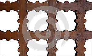 Wooden lattice