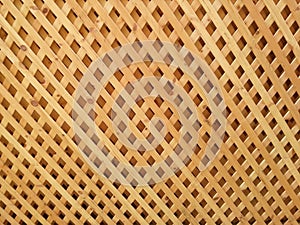 Wooden lattices pattern cover wood photo